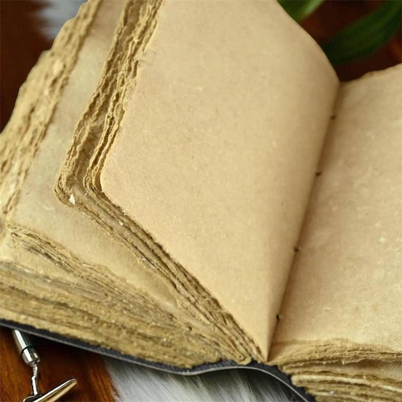 Leatherooze - Wholesale Journal/diary - Tree of Life Leather Grimoire Journal- Blank Book of Shadows5