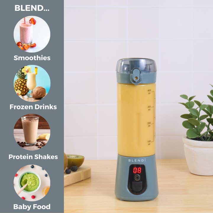 BLENDi – wholesale Blender – BLENDi Pro+ 17oz Gray Portable Blender Smoothie Maker4