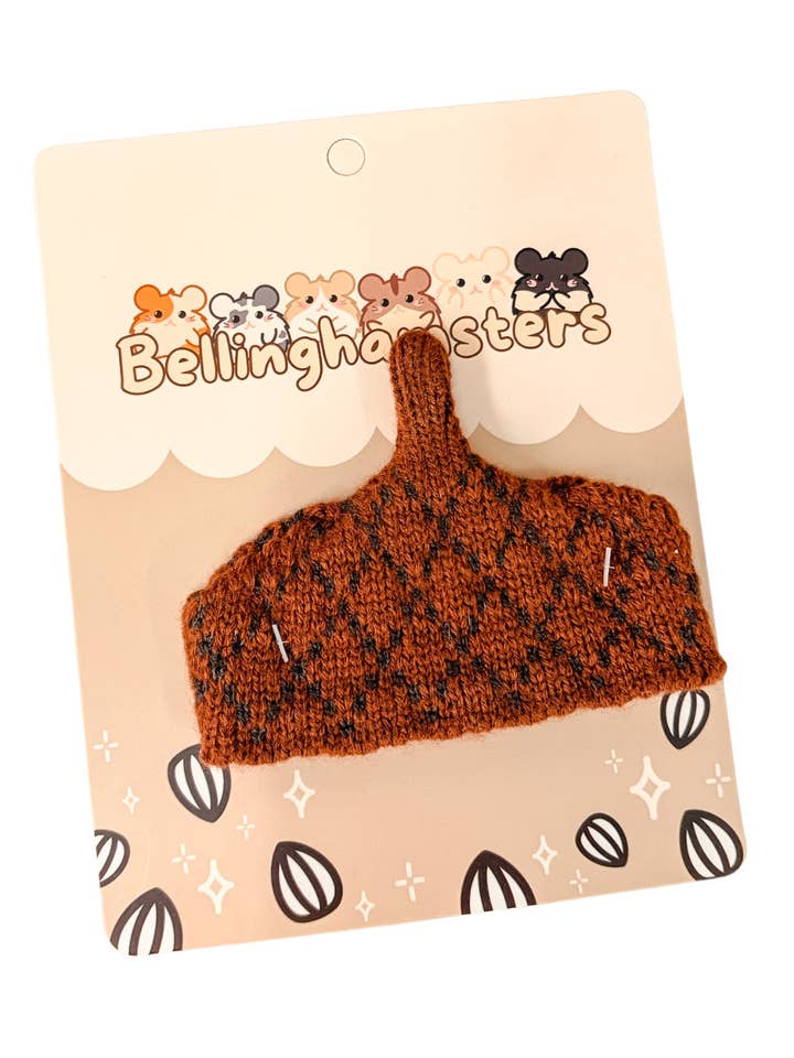 Acorn Cap - Plushie Accessories for wholesale by The Bellinghamsters