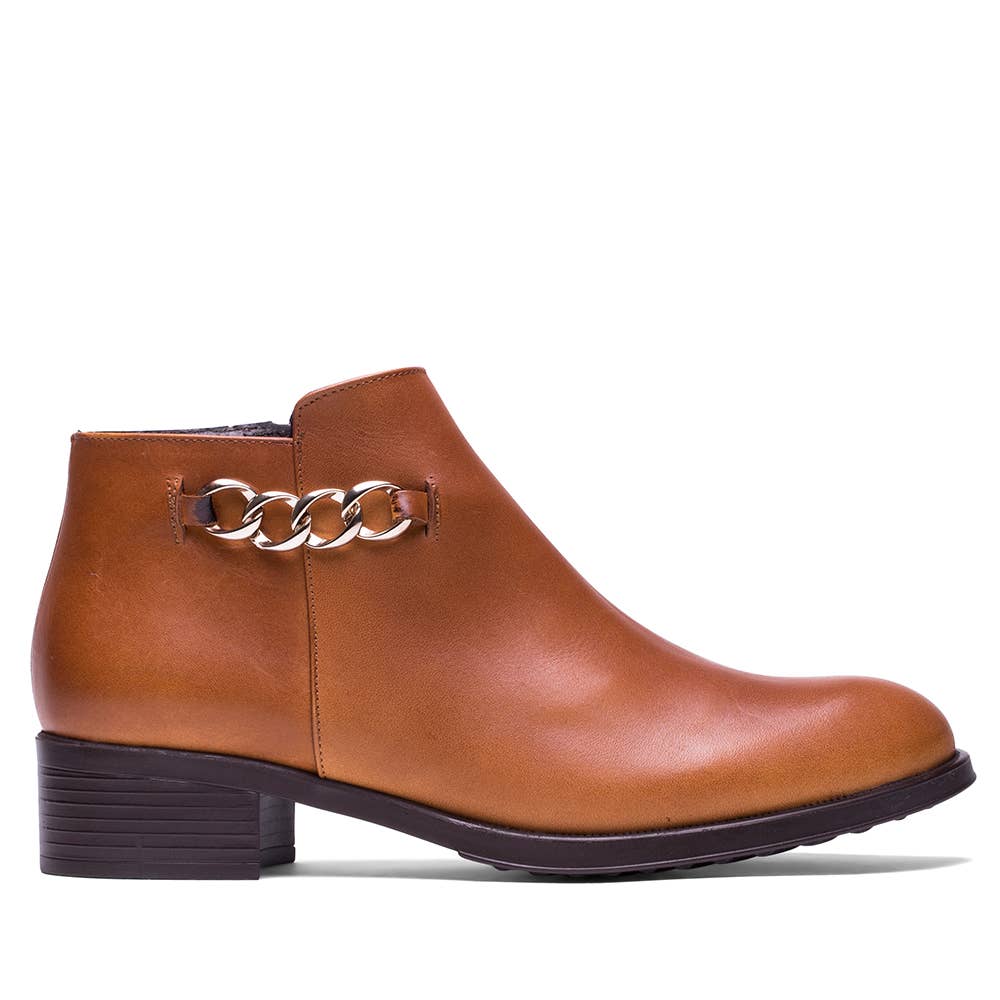 Elodie - Venta al por mayor Botines - Mujer - BOTIN CLEO TACON BAJO EN PIEL KRUST5