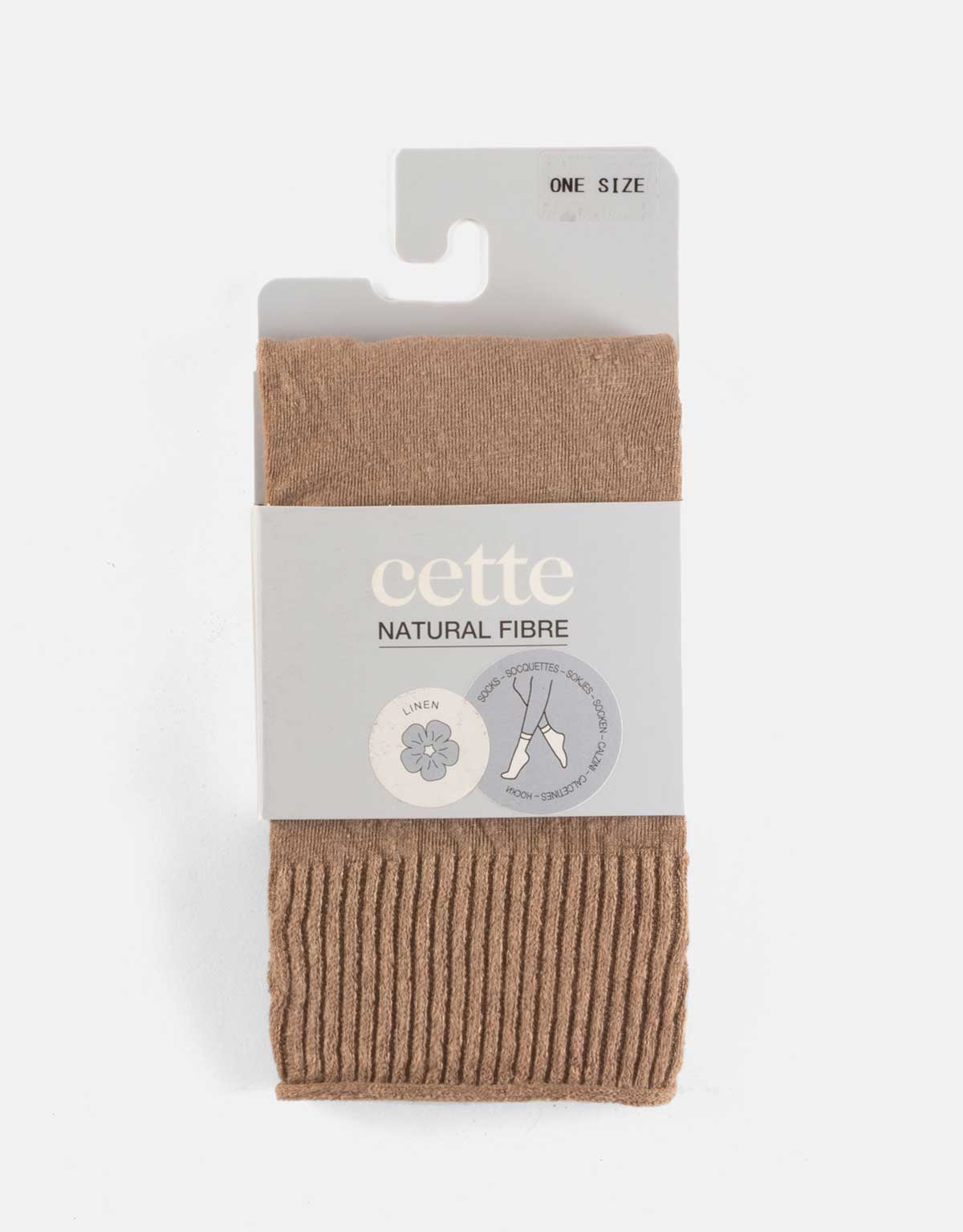 Cette - Wholesale Socks - Women's - Linen Socks without Elastic Band, Women Socks, Natural Fibre23