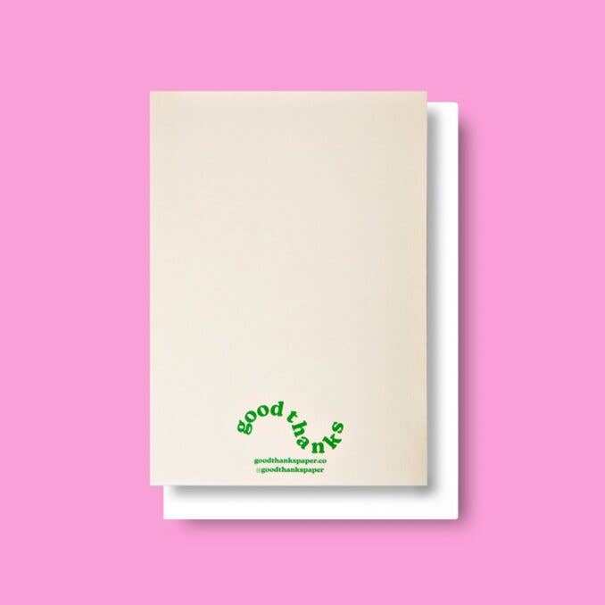 Good Thanks Paper - Wholesale Birthday Card - Party Birthday Card1