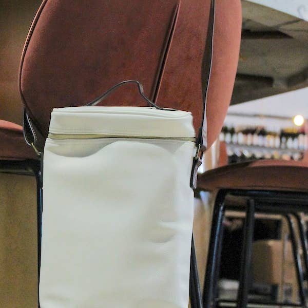 mb greene - Wholesale Wine Tote - Wine Tote in Pebble Grain9