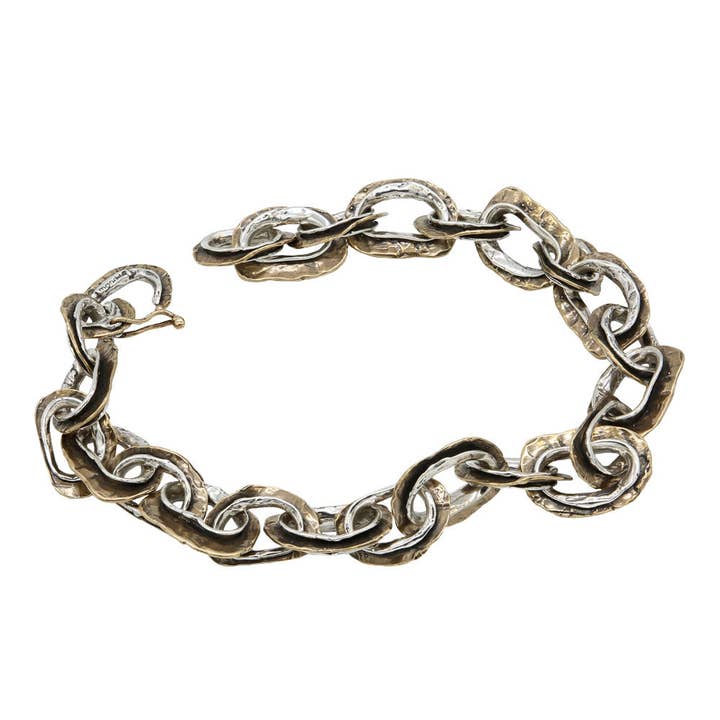 925 silver och brons halsband (CA096) för wholesale av Mandile Gioielli