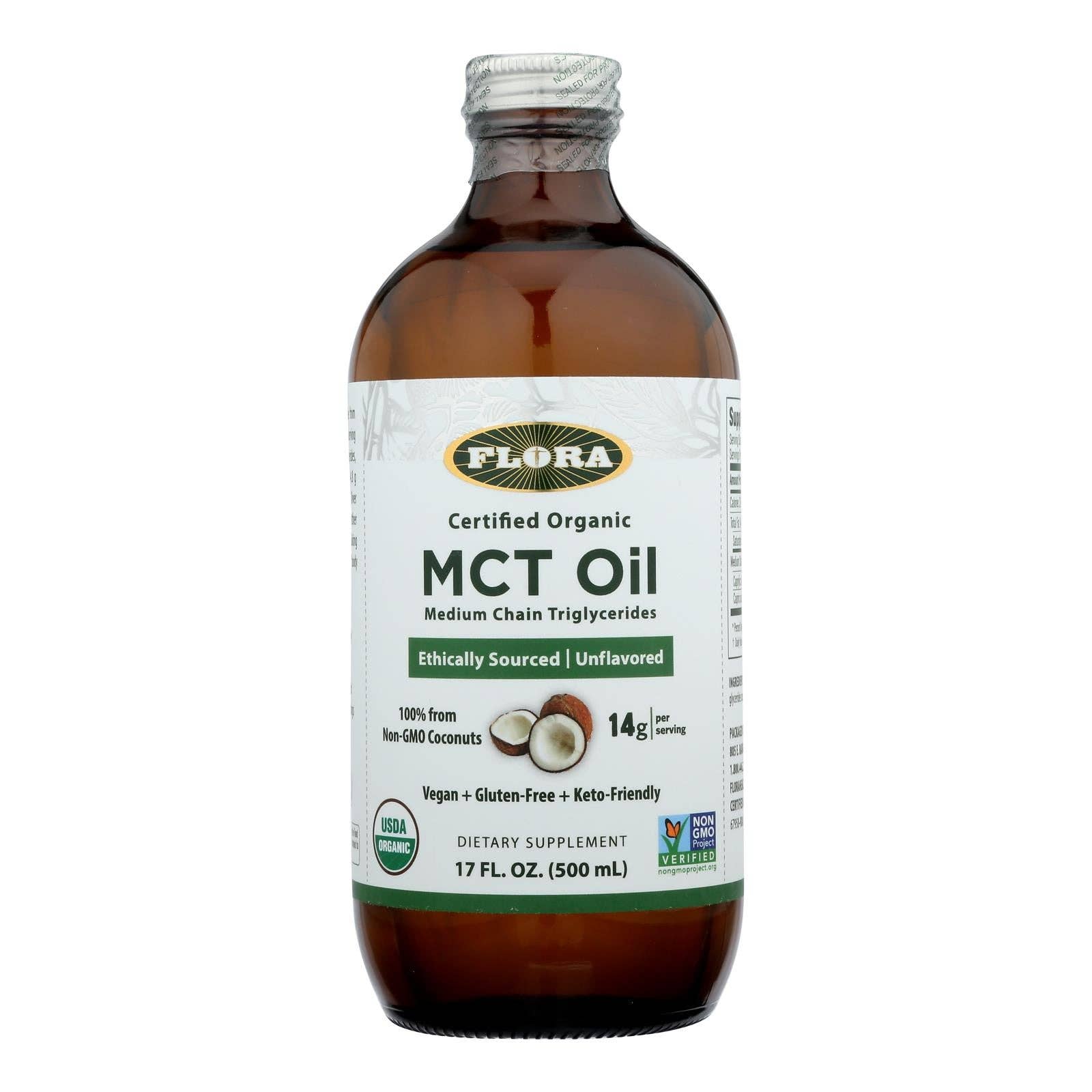 Everyday Supply Co - Wholesale Cooking Oil - Flora - Mct Oil - 1 Each-17 Fz0