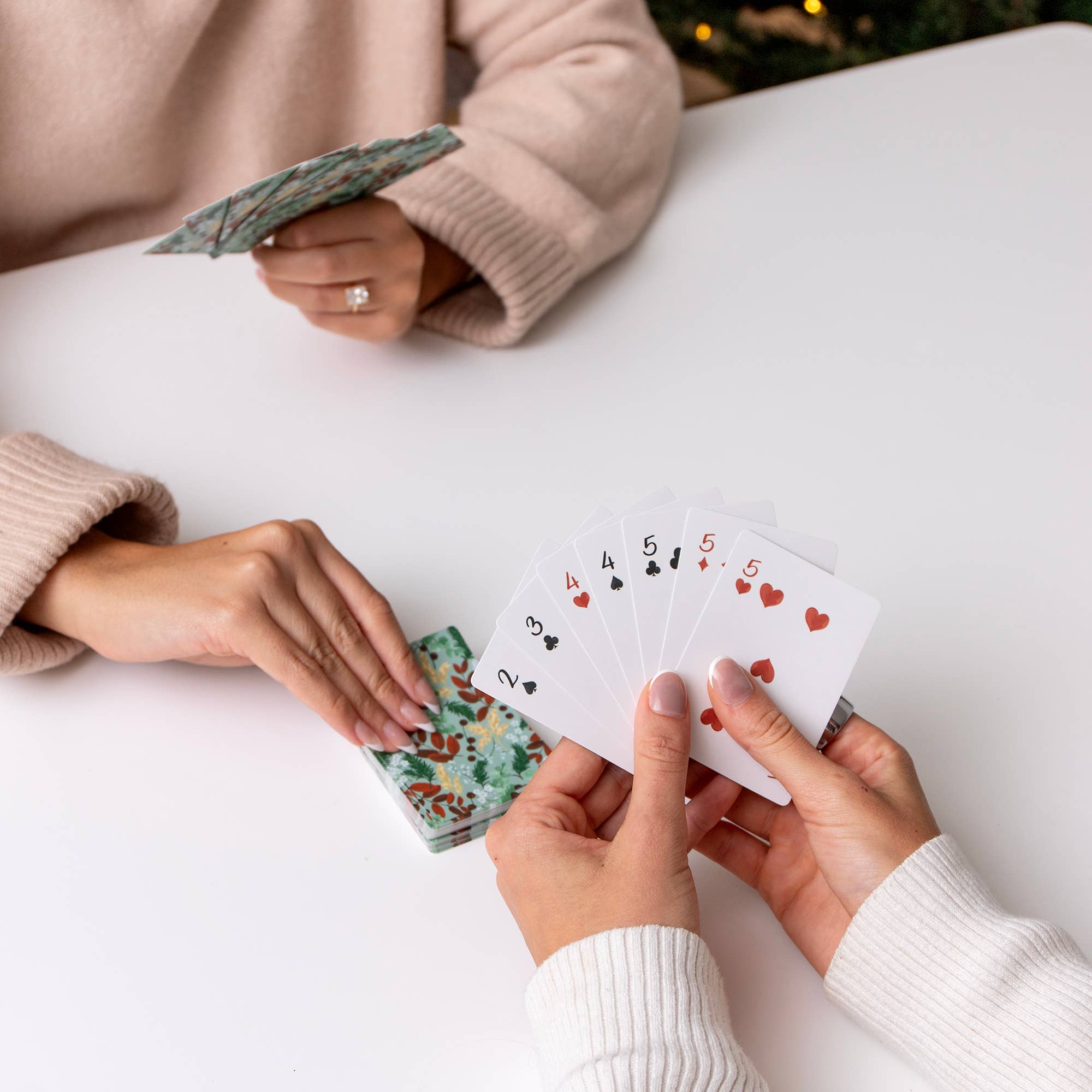 1canoe2 | One Canoe Two Paper Co. - Wholesale Playing Cards - Yuletide Blooms Holiday Set of 2 Playing Cards Decks2