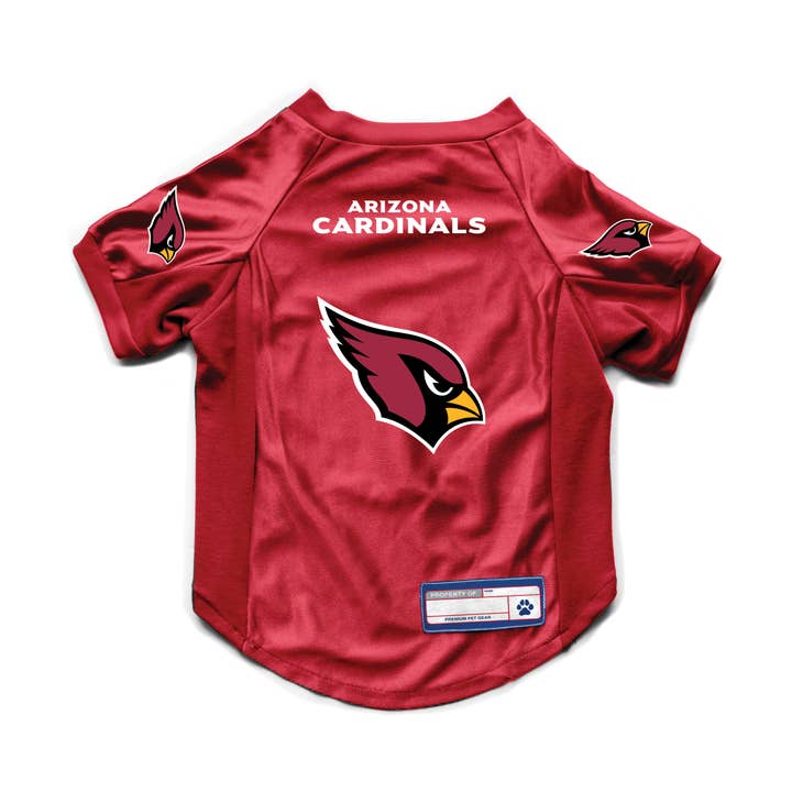 NFL Arizona Cardinals Pet Stretch Jersey for wholesale by Little Earth Productions