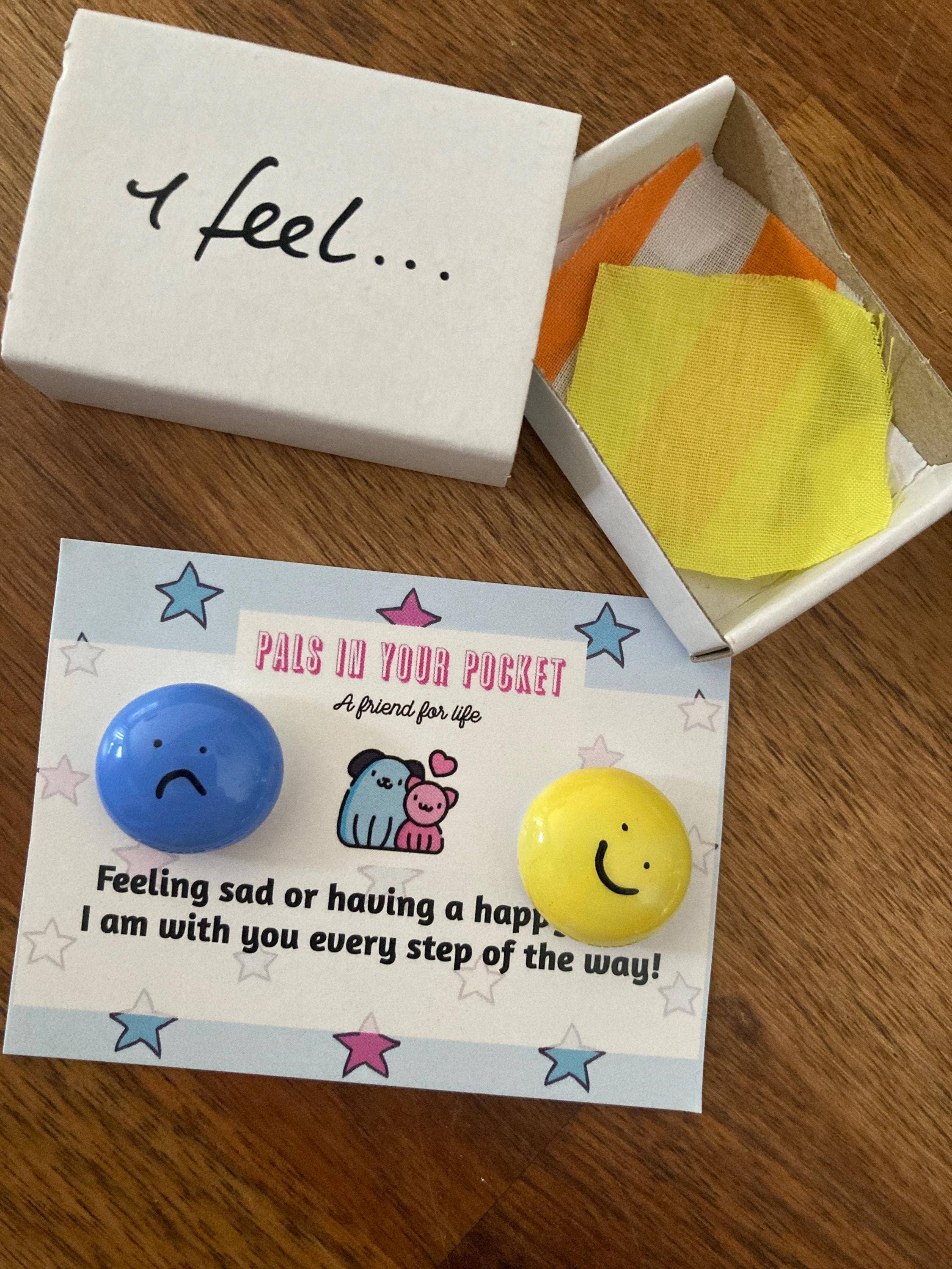 Pals in your Pocket - Wholesale Keepsake Coin/Token - Emotion Comfort Pebbles For Mindfulness And Anxiety3