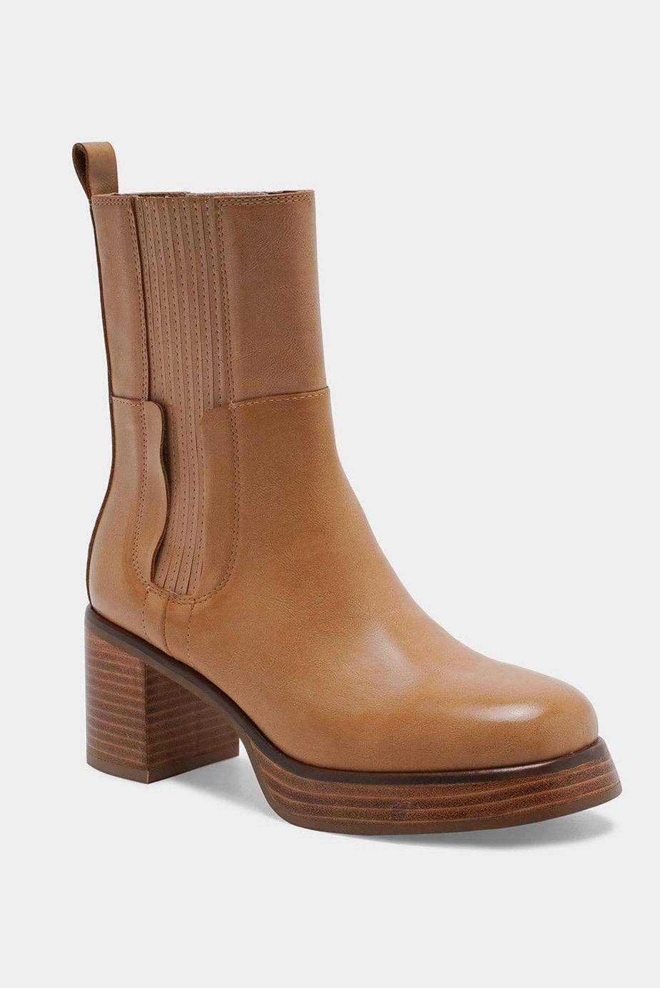 BEAST FASHION - Wholesale Booties - Women's - TRICIA-01 Block Heel Ankle Boots3