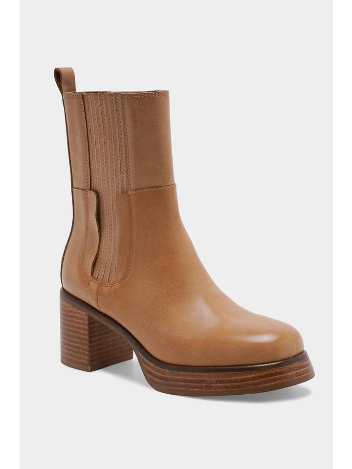 BEAST FASHION - Wholesale Booties - Women's - TRICIA-01 Block Heel Ankle Boots3