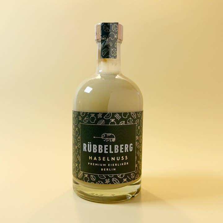Rübbelberg - Wholesale Liqueur - Rübbelberg HAZELNUT Organic Egg Liqueur 350ML1