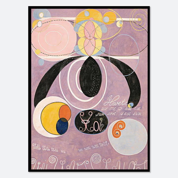 Sugar & Canvas - Wholesale Art Print - Hilma af Klint The Ten Largest, No.6 Adulthood Group IV HK16
