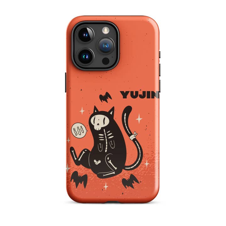 Robuuste hoes voor de iPhone® voor Halloween Black Ghost voor wholesale door YUJIN CLOTHING