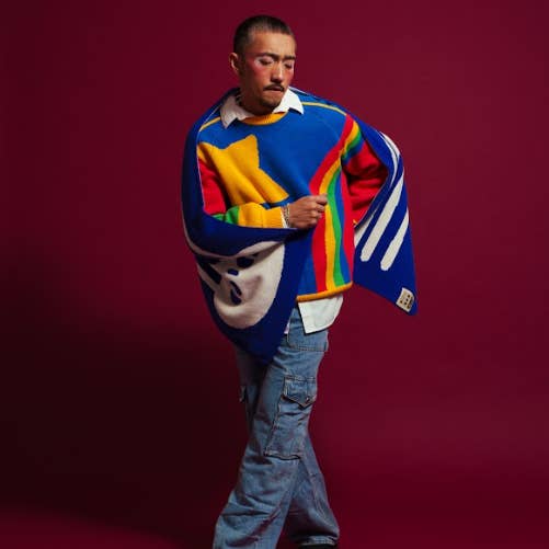 Karepango - Wholesale Knit Sweater - Unisex - NIJI: Thick knit jacquard sweater1