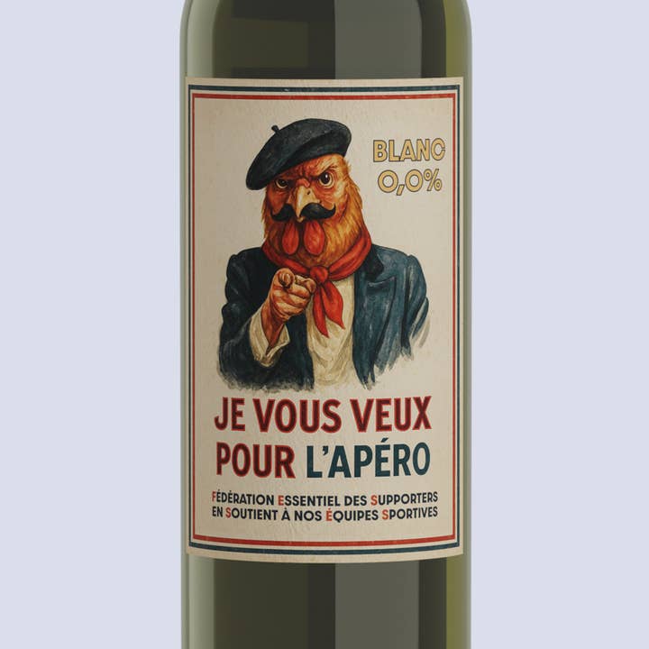 Les Compagnons du Canon - Wholesale Non-Alcoholic Spirits/Wine/Beer - I want you for the aperitif - Alcohol-free white wine1