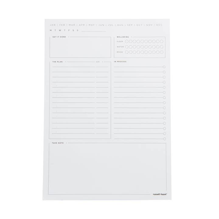 Desktop Daily Pad for wholesale by russell+hazel