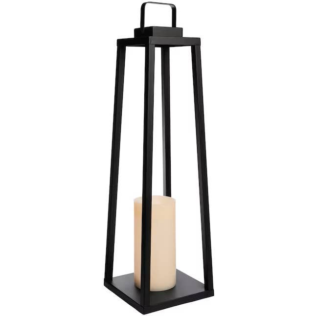 ScentSationals - Wholesale Lantern - 24" Metal Lantern with LED Candle2