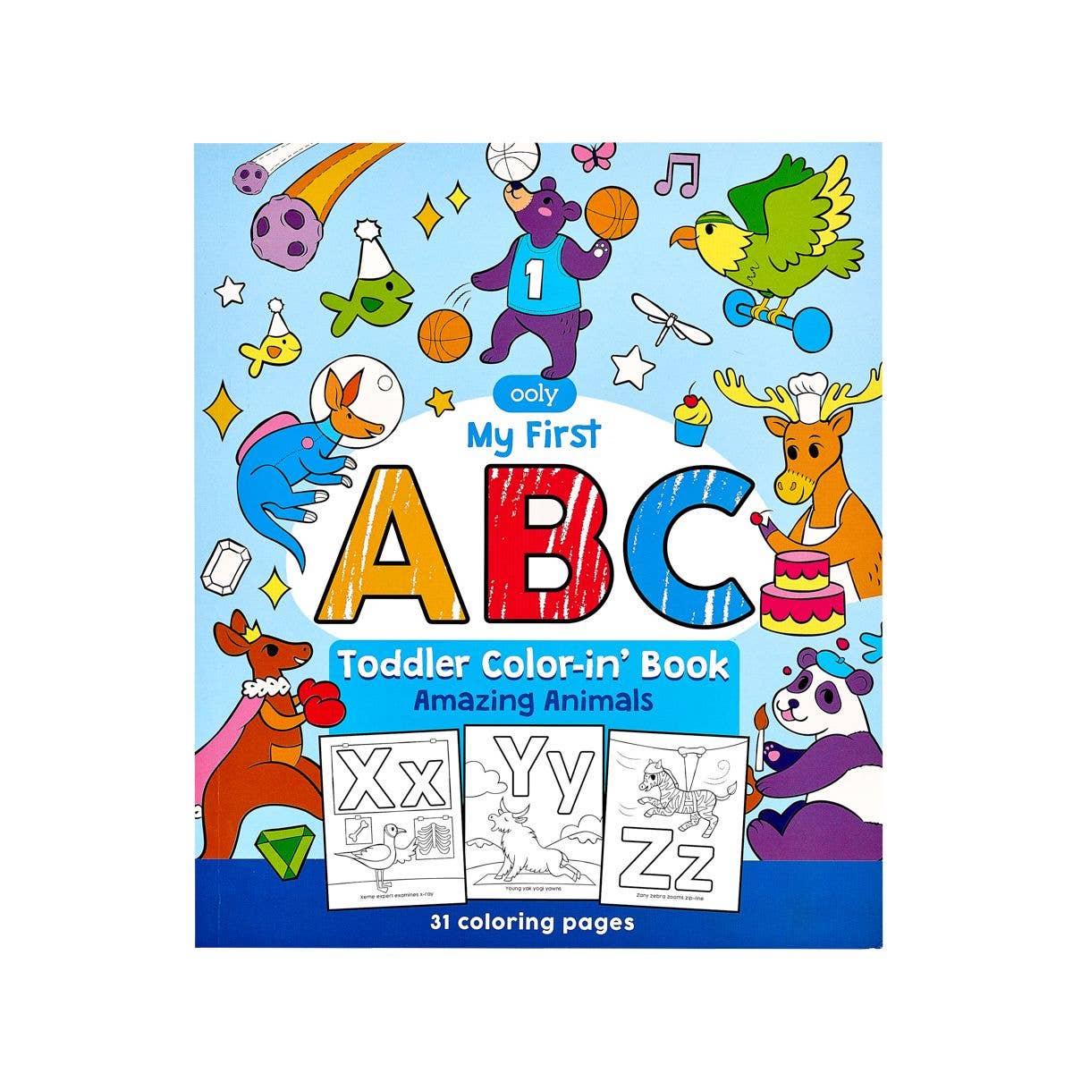 Wholesale ABC: Amazing Animals Toddler Coloring Book for your store - Faire