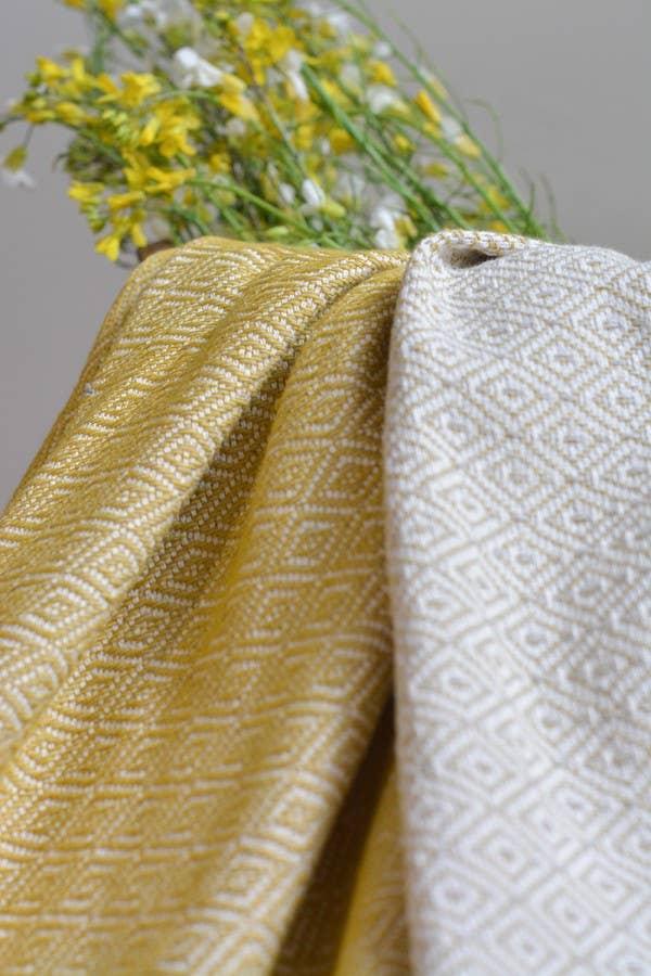 Chicoração - Wholesale Decoratiedeken - Katoenen deken | Bicolor diamant - meerdere kleuren9