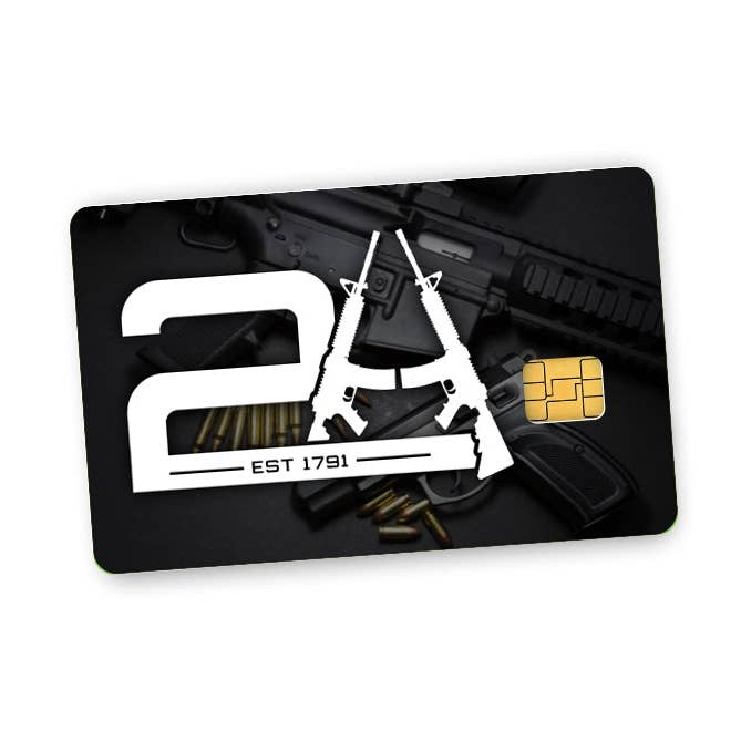 Shield Republic - Wholesale Phone & Laptop Stickers - 2A Credit Card Skin Decal0