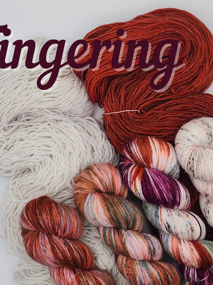 Firewoven Collection - Fingering Weight for wholesale by Wild Sage Wool