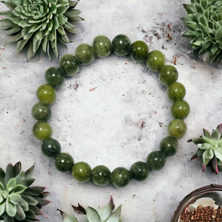 Bracciale in giada per la vendita all'ingrosso da parte di Amethyst Treasures