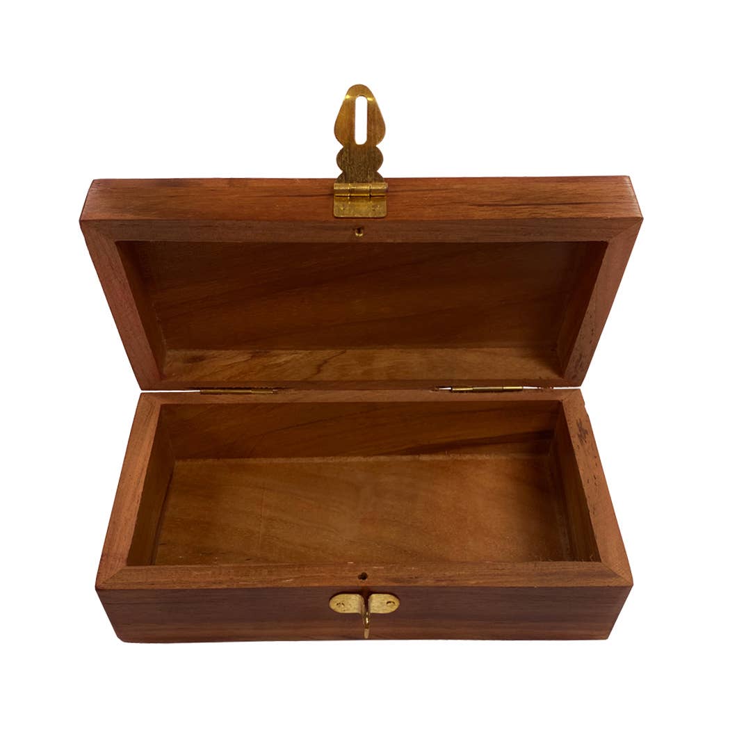 Madison Bay Co. - Historical Home Decor Reproductions - Wholesale Decorative Box - Wood Box with Vintage Tea and Coffee Advertisement, 6-1/4"3