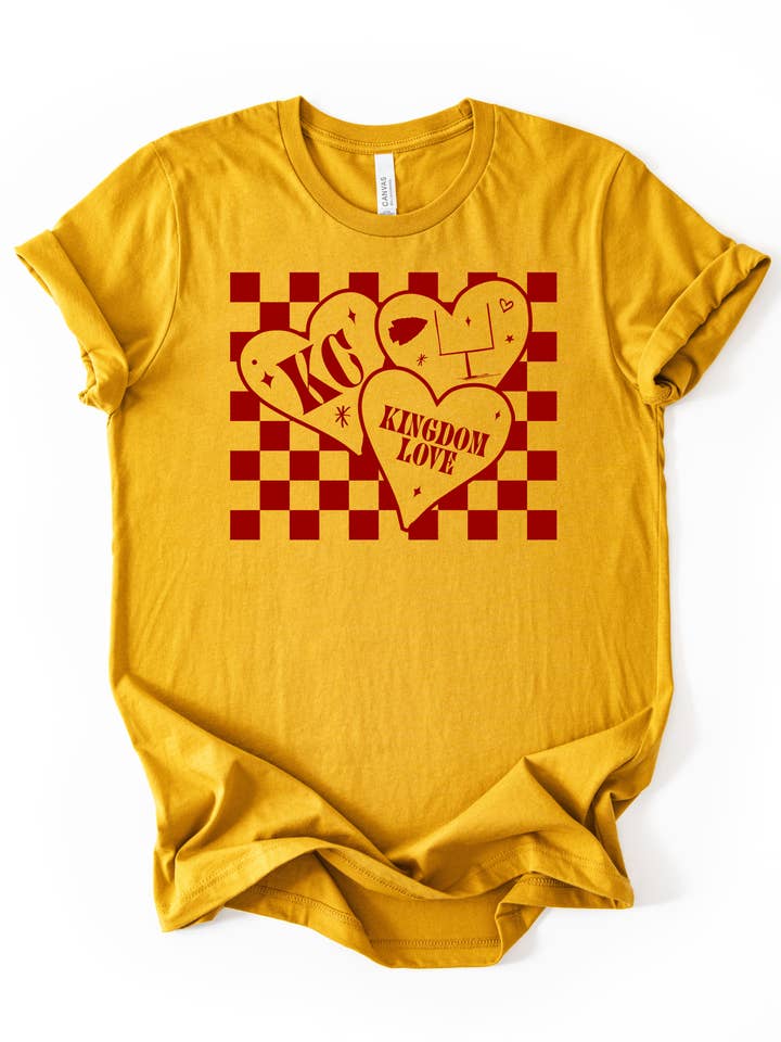 KC Kingdom Love Tee Shirt for wholesale by Lhite Graphics