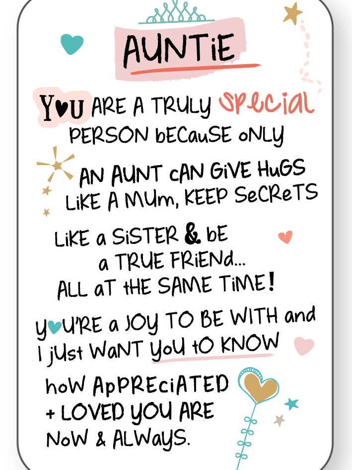 Iwg1213 | Tante - Erindringer | £0,52 hver Es) for engroshandel hos WPL Gifts