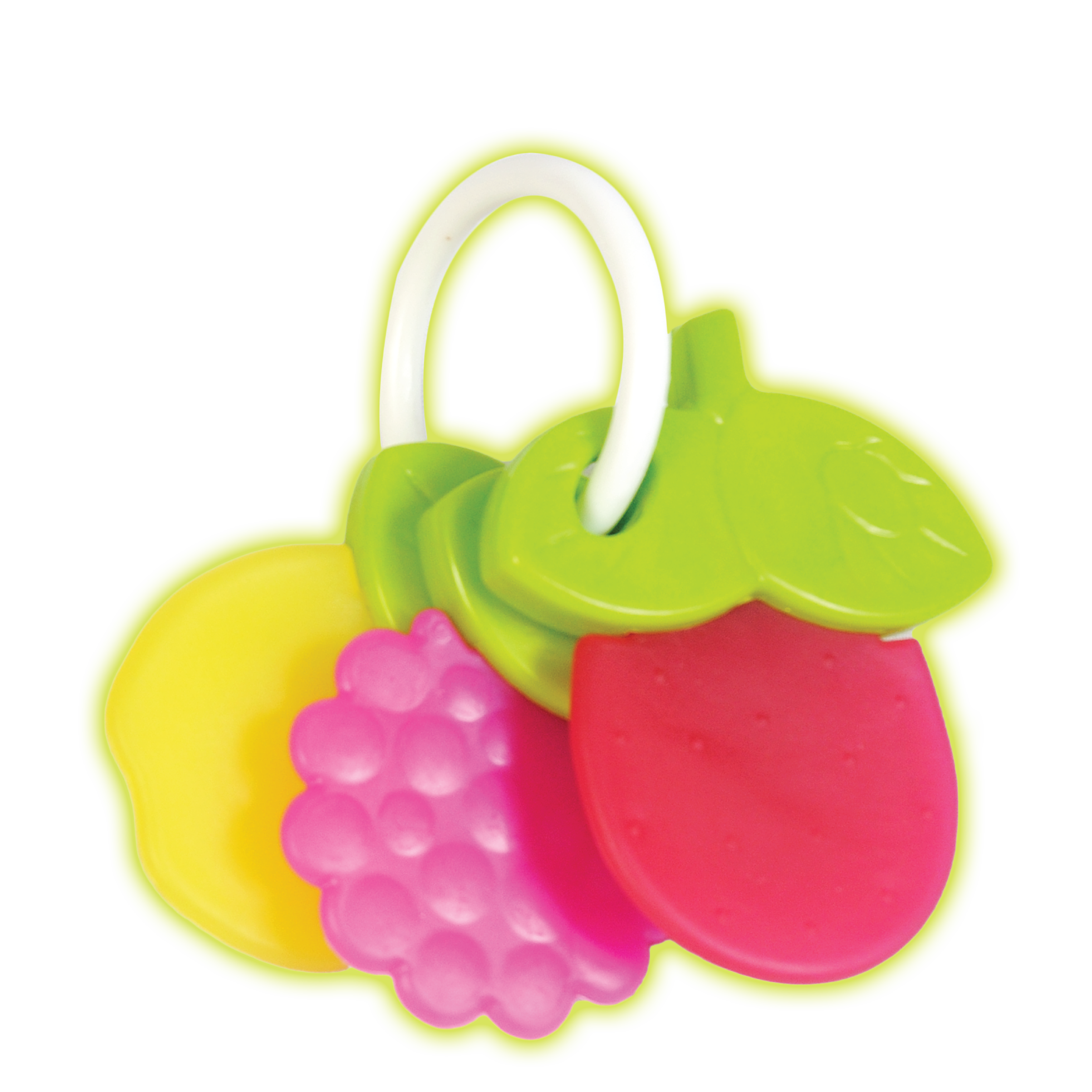 World Roller Toys - Wholesale Teether (Not Clip-On) - Baby - Giggles Teethers: Trio of Fruity Fun for Budding Chewers2