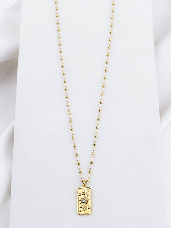 Solrig halskæde for engroshandel hos Shlomit Ofir Jewelry Design