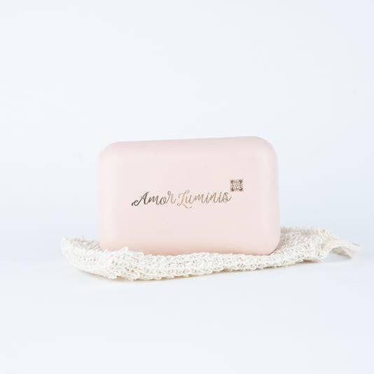 2 in 1-Plastic Free Compostable Container-Strawberry Soufflé for wholesale by Amor Luminis