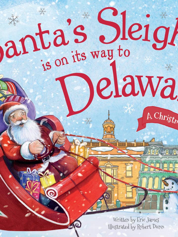Santa's Sleigh Is on Its Way to Delaware (HC) for wholesale by Sourcebooks