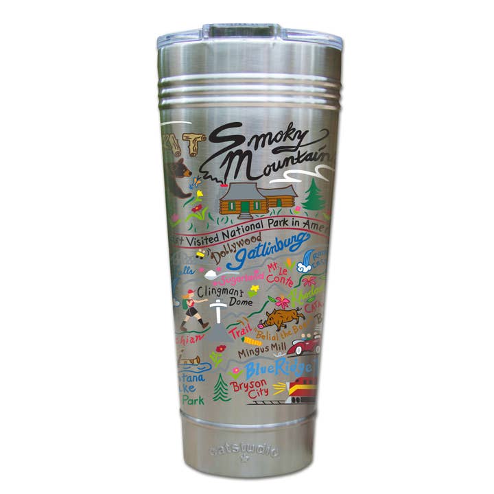 Great Smoky Mountains Thermal Tumbler for wholesale by catstudio