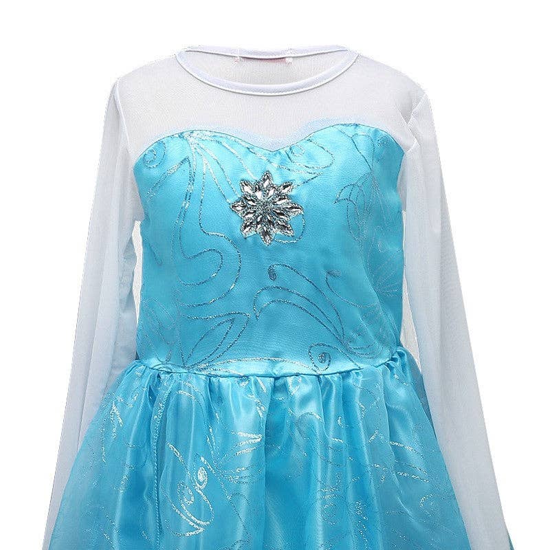 Ekartini - Wholesale Costume - Kids - Elsa Princess Dress For Children's Colorful Cosplay3