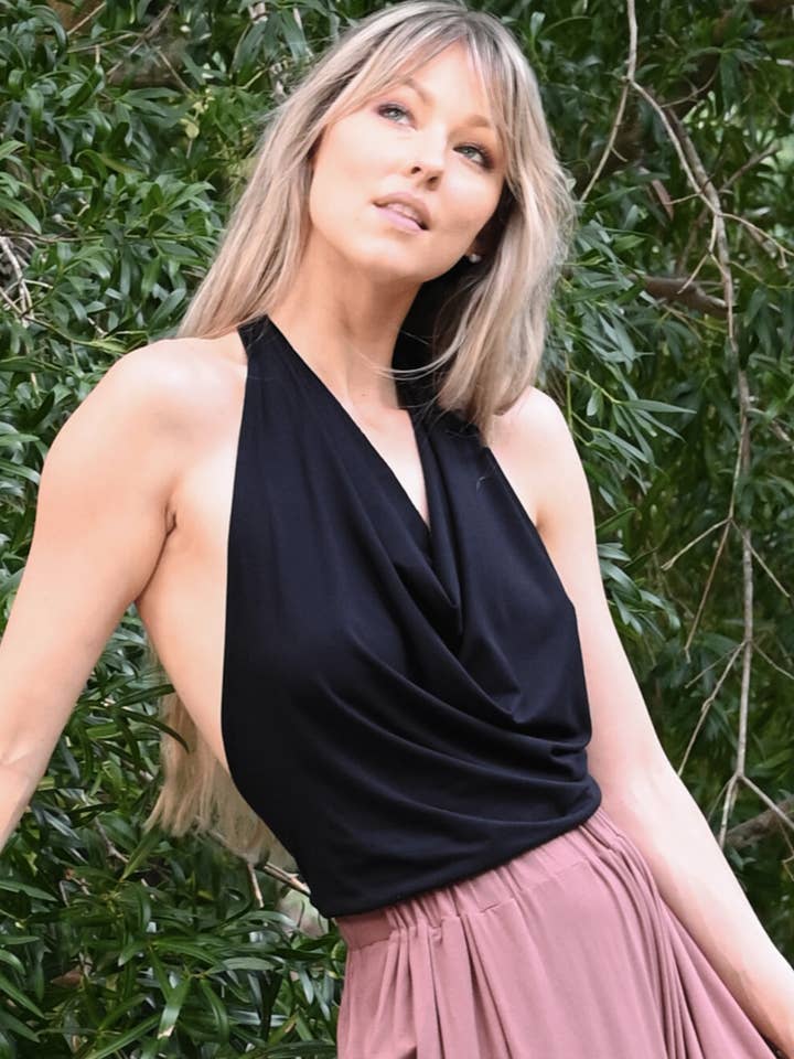 Sadhu Backless Shirt for wholesale by The OM Collection