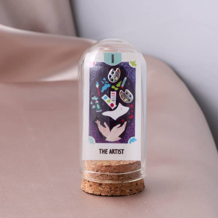 Attic creations – wholesale Stud/post earrings – TT71003 THE ARTIST Painter Palette Earrings2