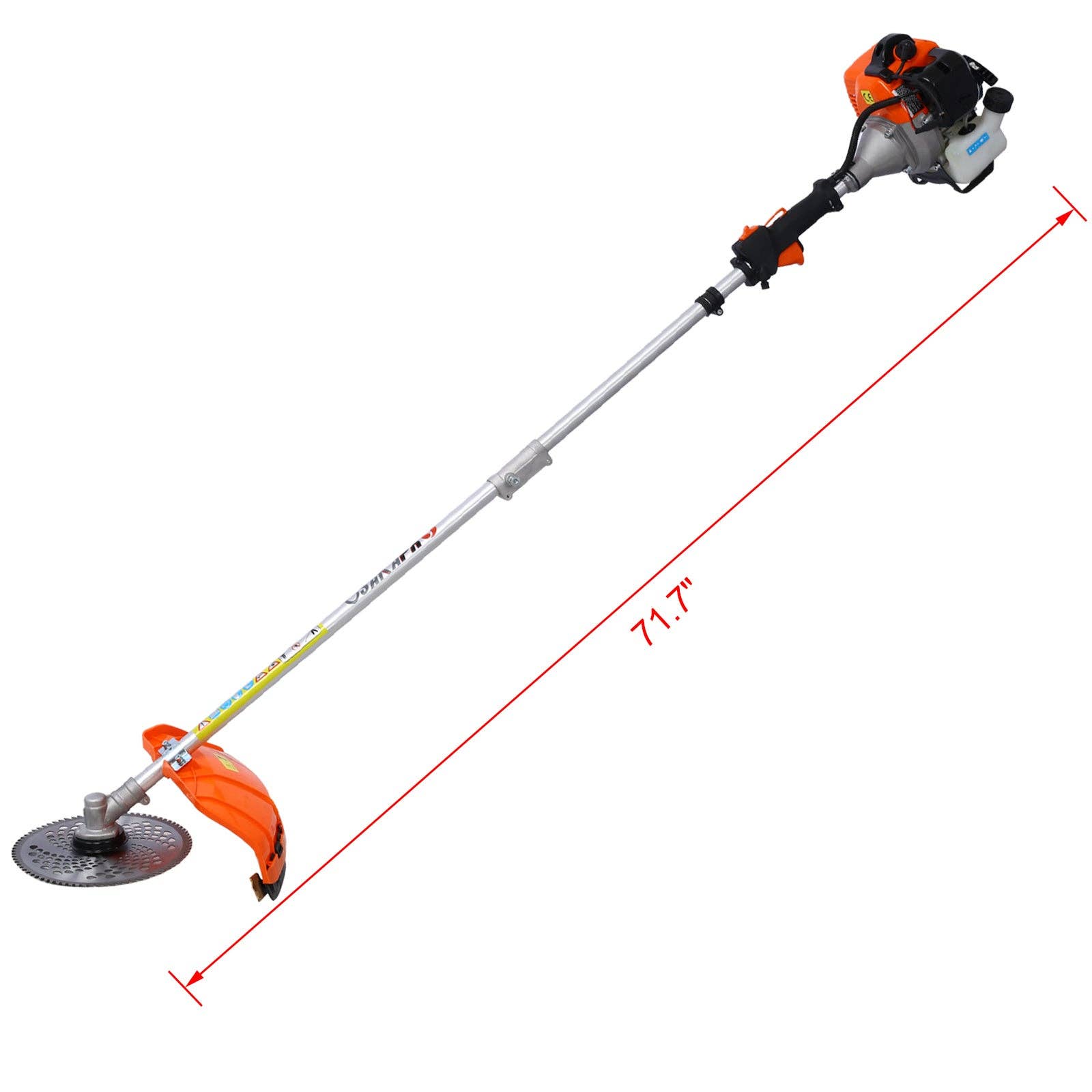 as Pic 10 in 1 Multi-Functional Trimming Tool, 52CC 2-Cycle Garden Tool System with Gas Pole Saw, Hedge Trimmer, Grass Trimmer, and Brush Cutter EPA Compliant for wholesale on Faire4