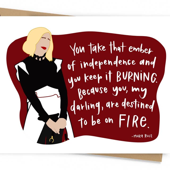 Ember of Independence Quote Card for wholesale by The Card Aisle
