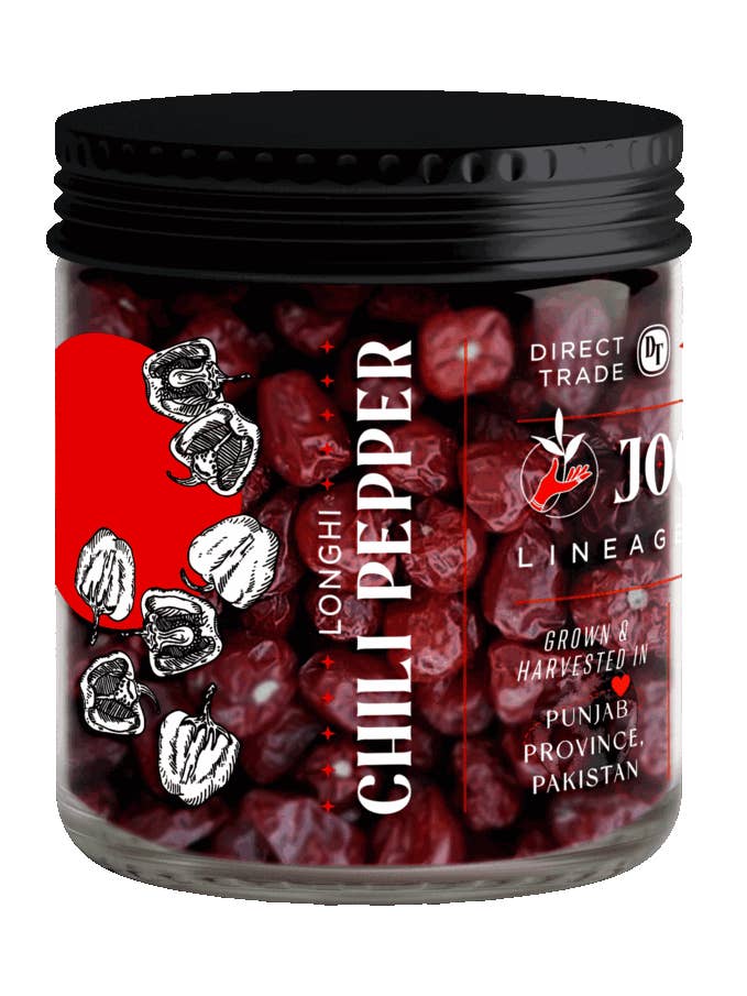 Longhi rød chili peber for engroshandel hos Joon Spice