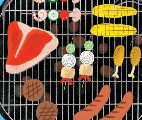 Carolyn Suzuki - Vente Carte pour la fête des Pères - MAÎTRE DU GRIL - Carte de la fête des pères2