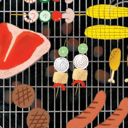 Carolyn Suzuki - Wholesale Father's Day Card - GRILL MASTER - Father's Day Card2