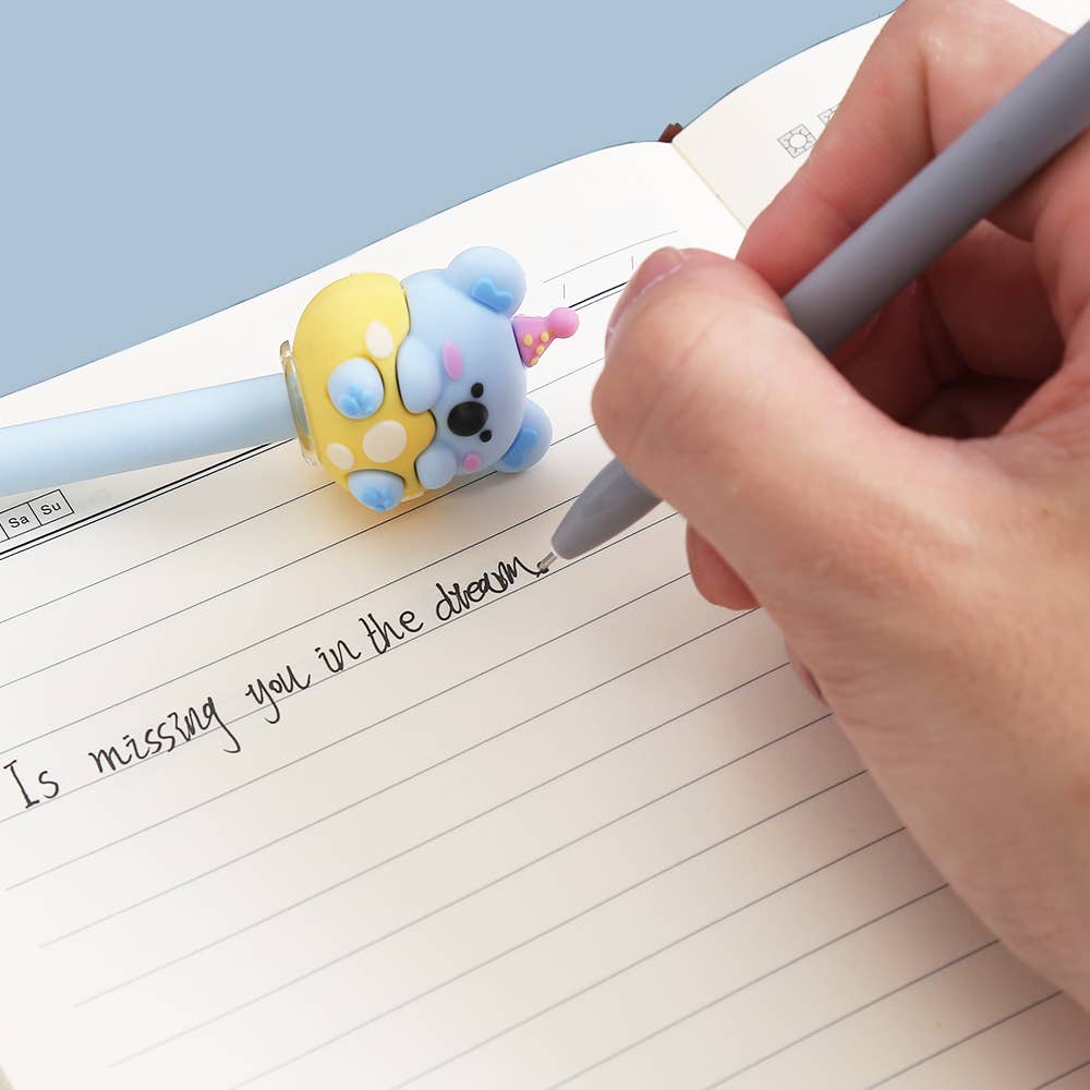 BCmini - Wholesale Pen - 22668 Birthday Animals Gel Pen-3615