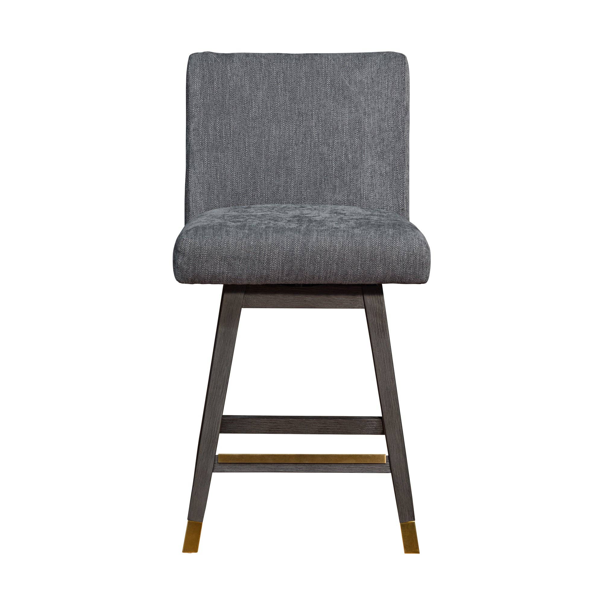 Armen Living - Wholesale Stool - Isabella Modern Upholstered Wood Swivel Barstool43