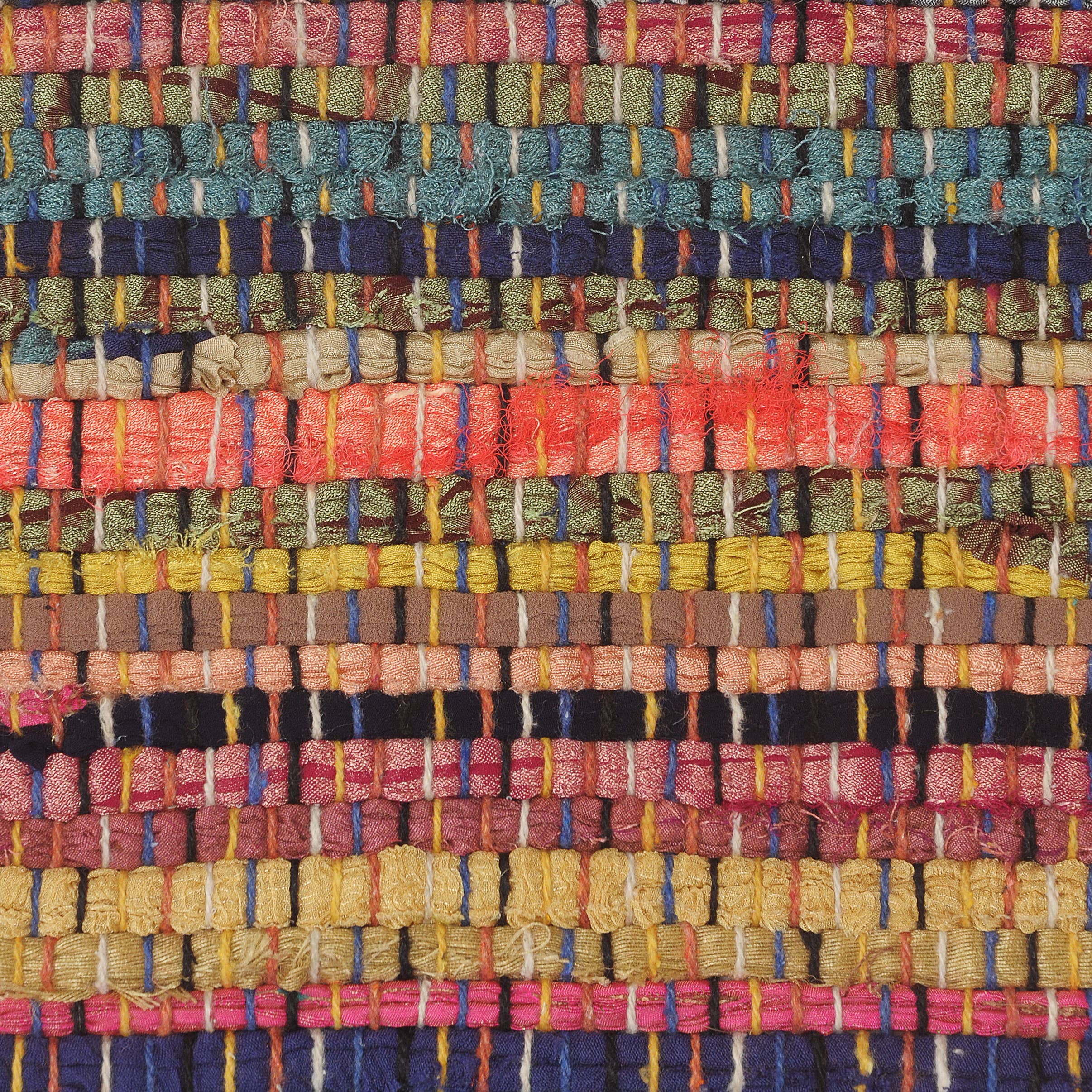 Multi Tan Multicolored Geometric Jute Bordered Accent Rug, 2' x 3' for wholesale on Faire1