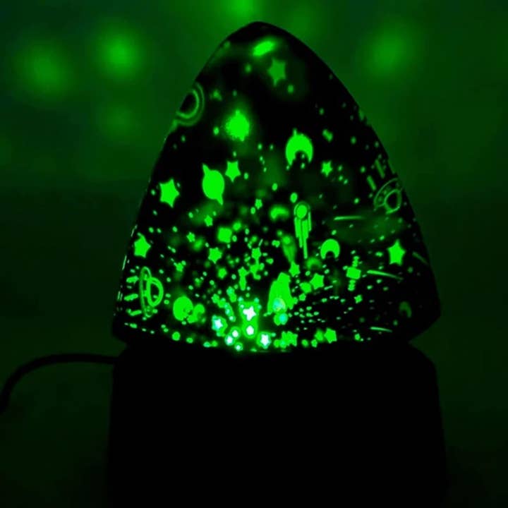GulleeGadgets - Wholesale Accent/Desk Lamp - Rotating Sensor Touch Projection Light In Bulk