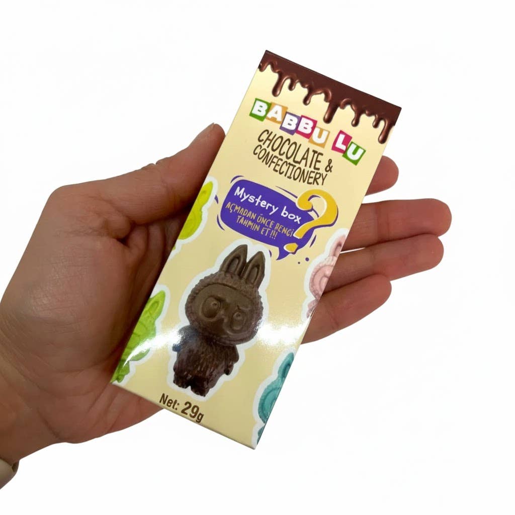 Aladdin - Wholesale Chocolate - Turkish Mystery Chocolate 29g Babbulu White Milk Halal2