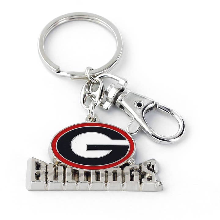 Aminco USA - Wholesale Keychain - Unisex - NCAA Georgia Bulldogs Logo Heavyweight Keychain