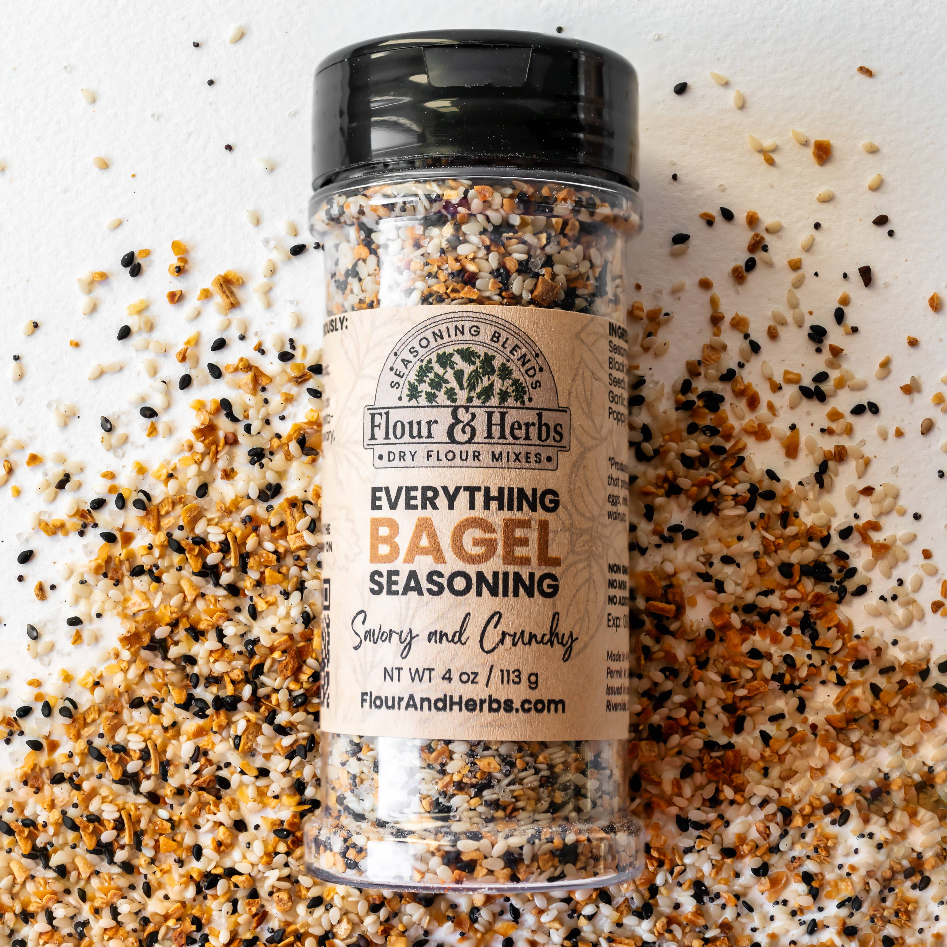 Flour & Herbs - Wholesale Dried Spice Mix - Everything Bagel Seasoning1