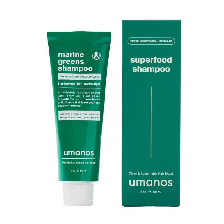 Mini Travel Size Sustainable Superfood Shampoo | 2oz for wholesale by umanos